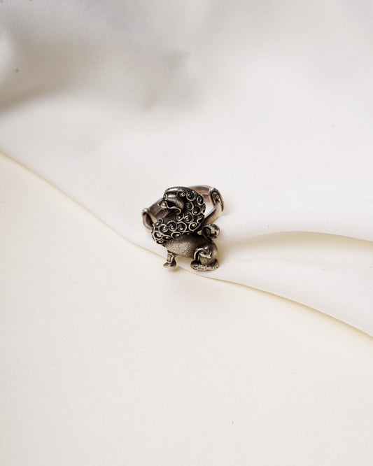 925 Silver Ring| Silver Majestic Lion Ring