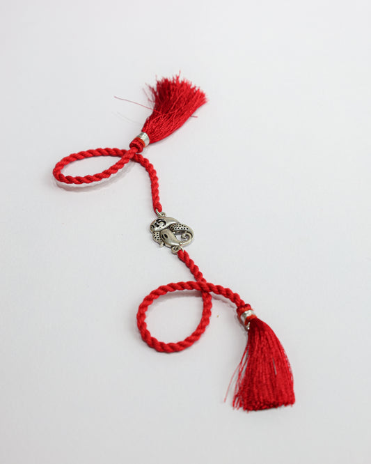 925 Silver Rakhi| 92.5 Silver Ganesh Ji Rakhi