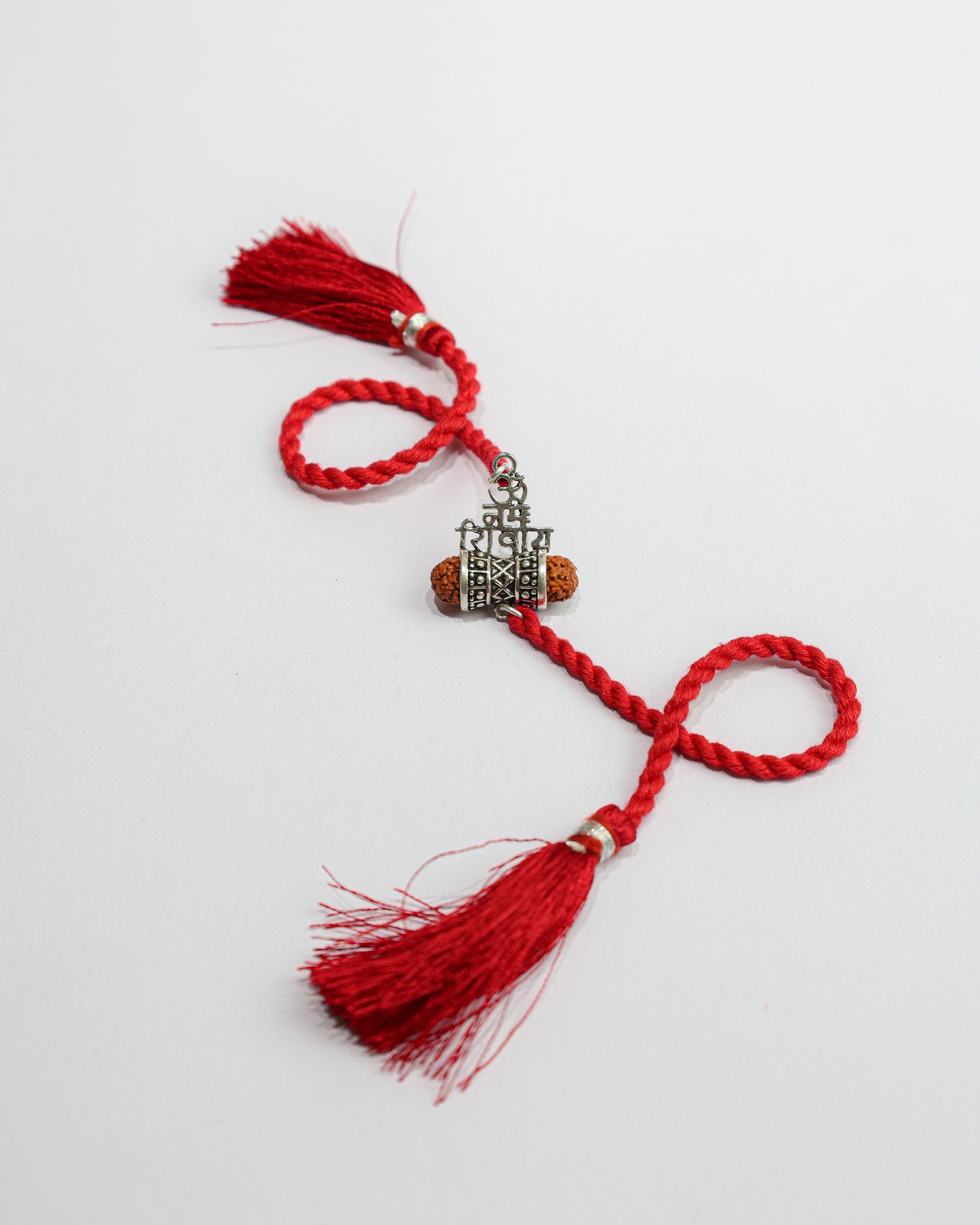 925 Silver Rakhi| Silver Om Namah Shivaay Statement Rakhi