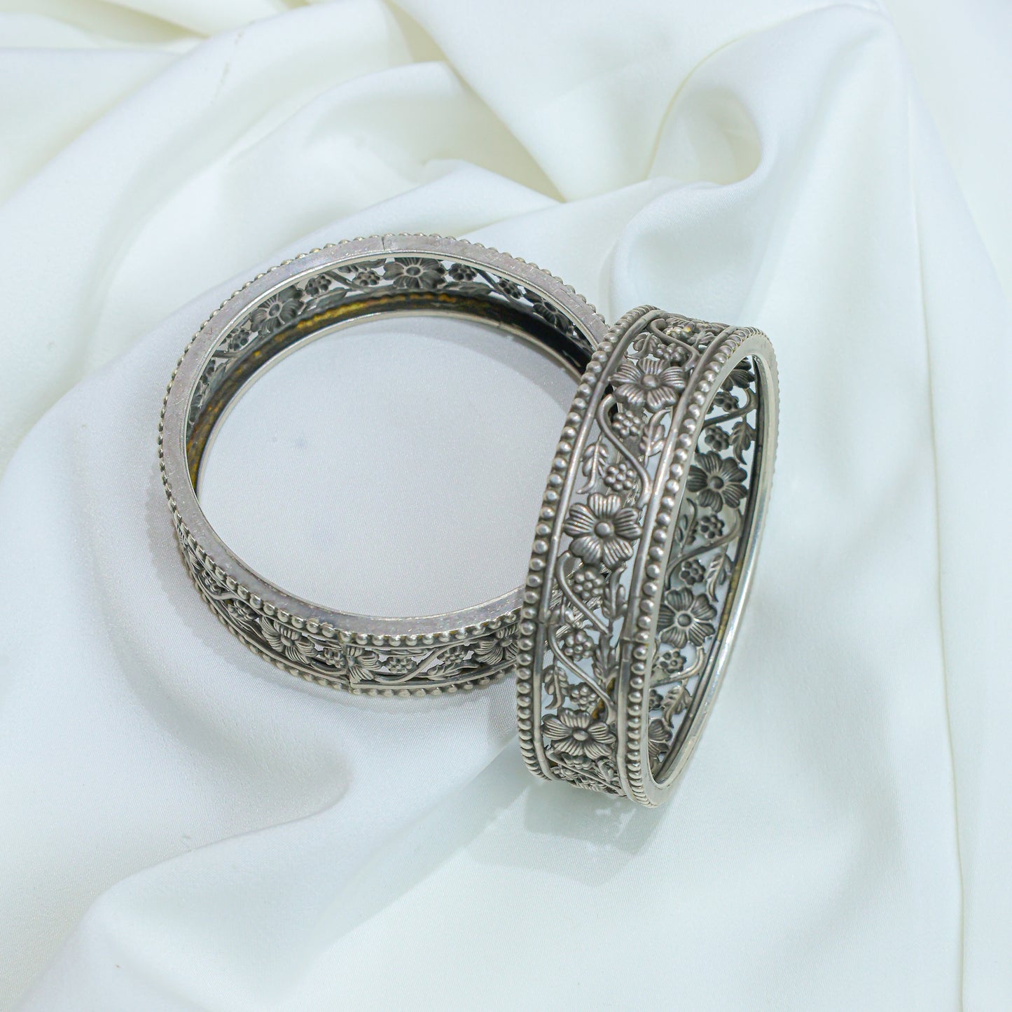 925 Silver Bangles| Ditya Bella Silver Bangle ( Single piece)