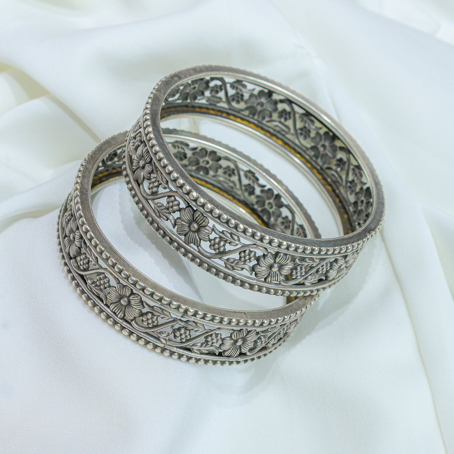 925 Silver Bangles| Ditya Bella Silver Bangle ( Single piece)