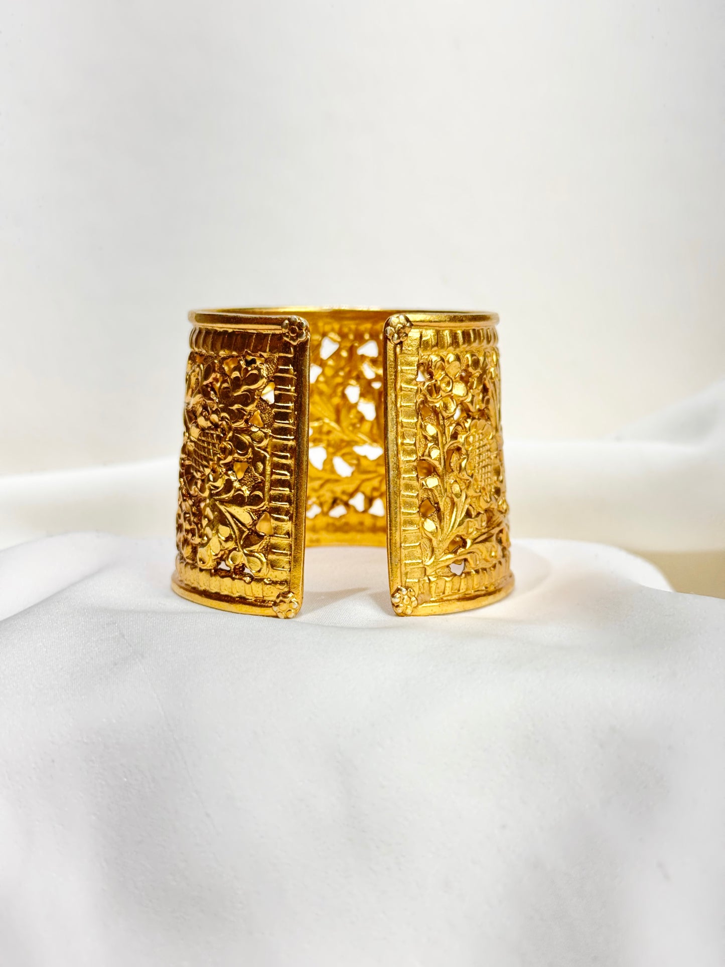 925 Silver Bangle| Gold Polished 925 Sterling Silver Cuff