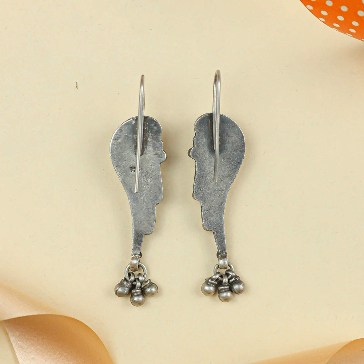 Tridha Silver Morni Earrings – 92.5 Silver