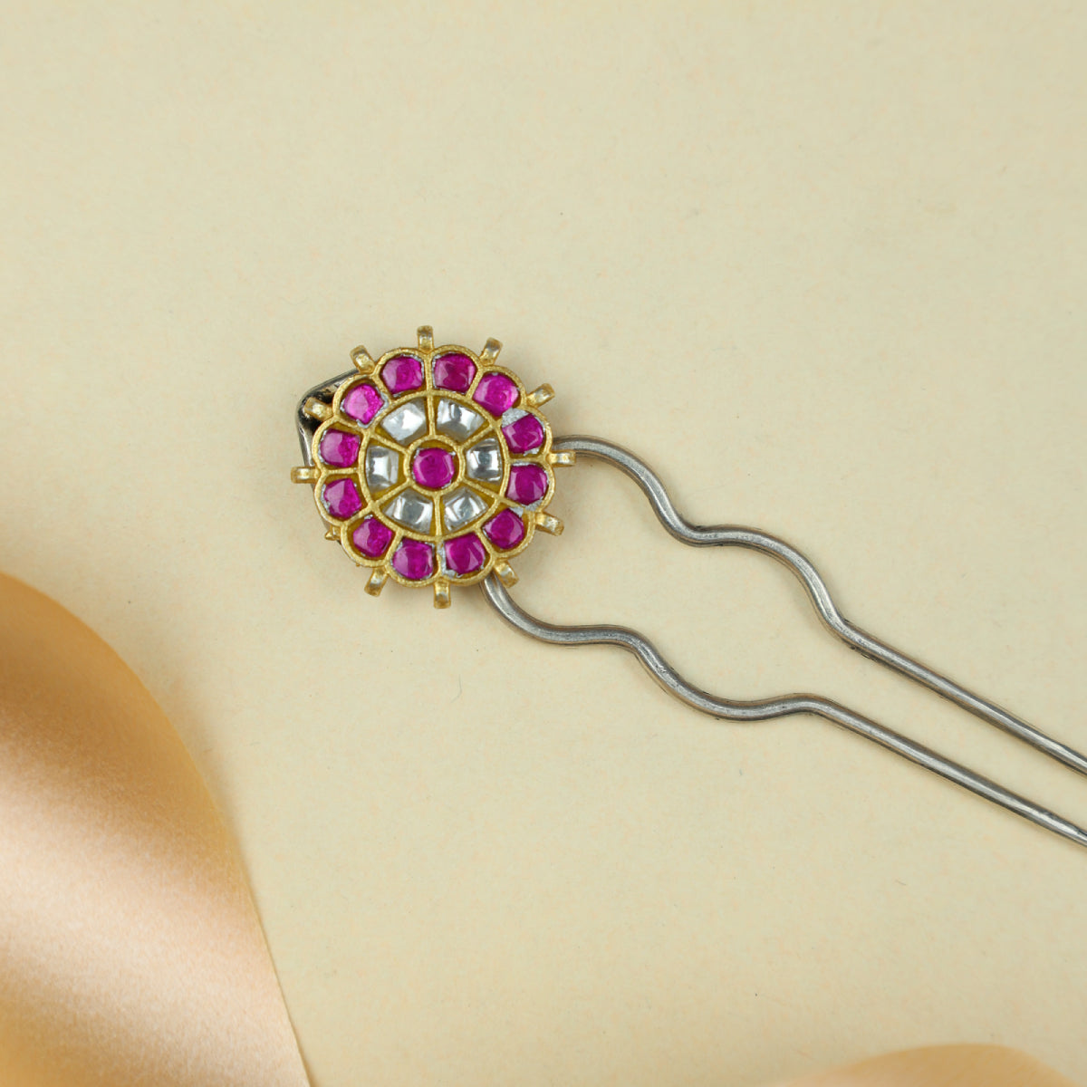 Anokhi Fusion Gold Polished Hairpin