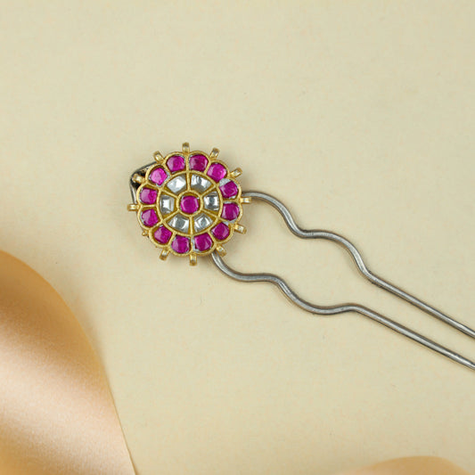 Anokhi Fusion Gold Polished Hairpin