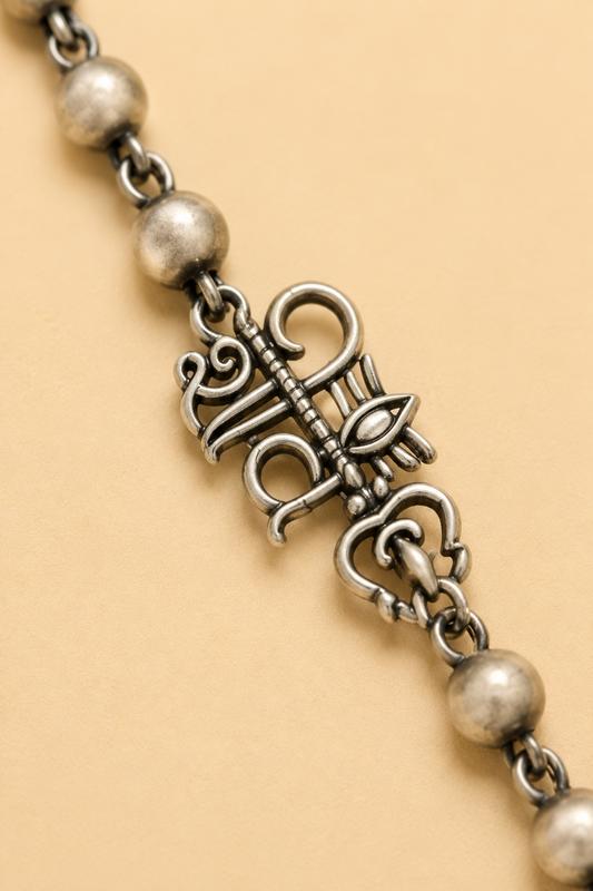 Mahadev Shiv Trishul Rakhi Bracelet