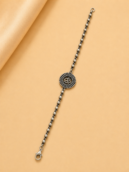 Divine Om Rakhi Bracelet