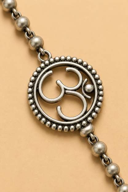 Eternal Om Rakhi Bracelet