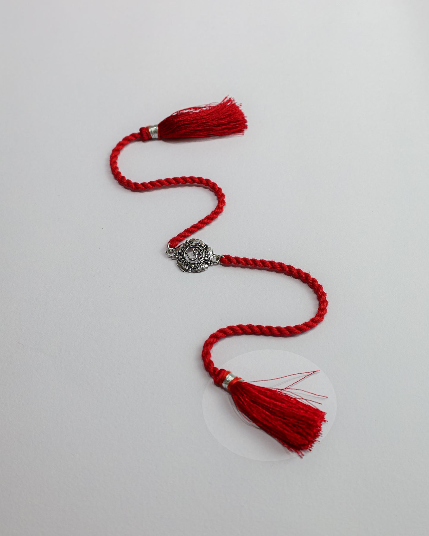 925 Silver Rakhi| Silver Omkar Mandala Rakhi