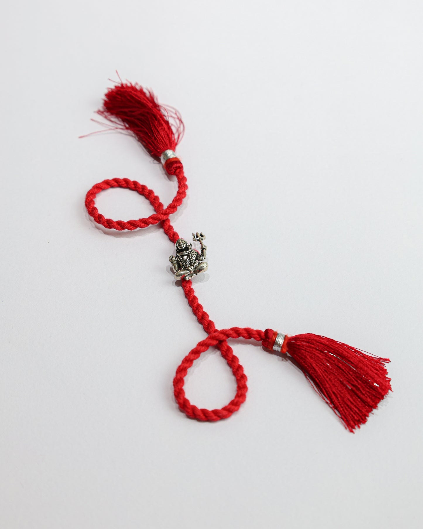 925 Silver Rakhi| Silver Mahakal Murti Rakhi