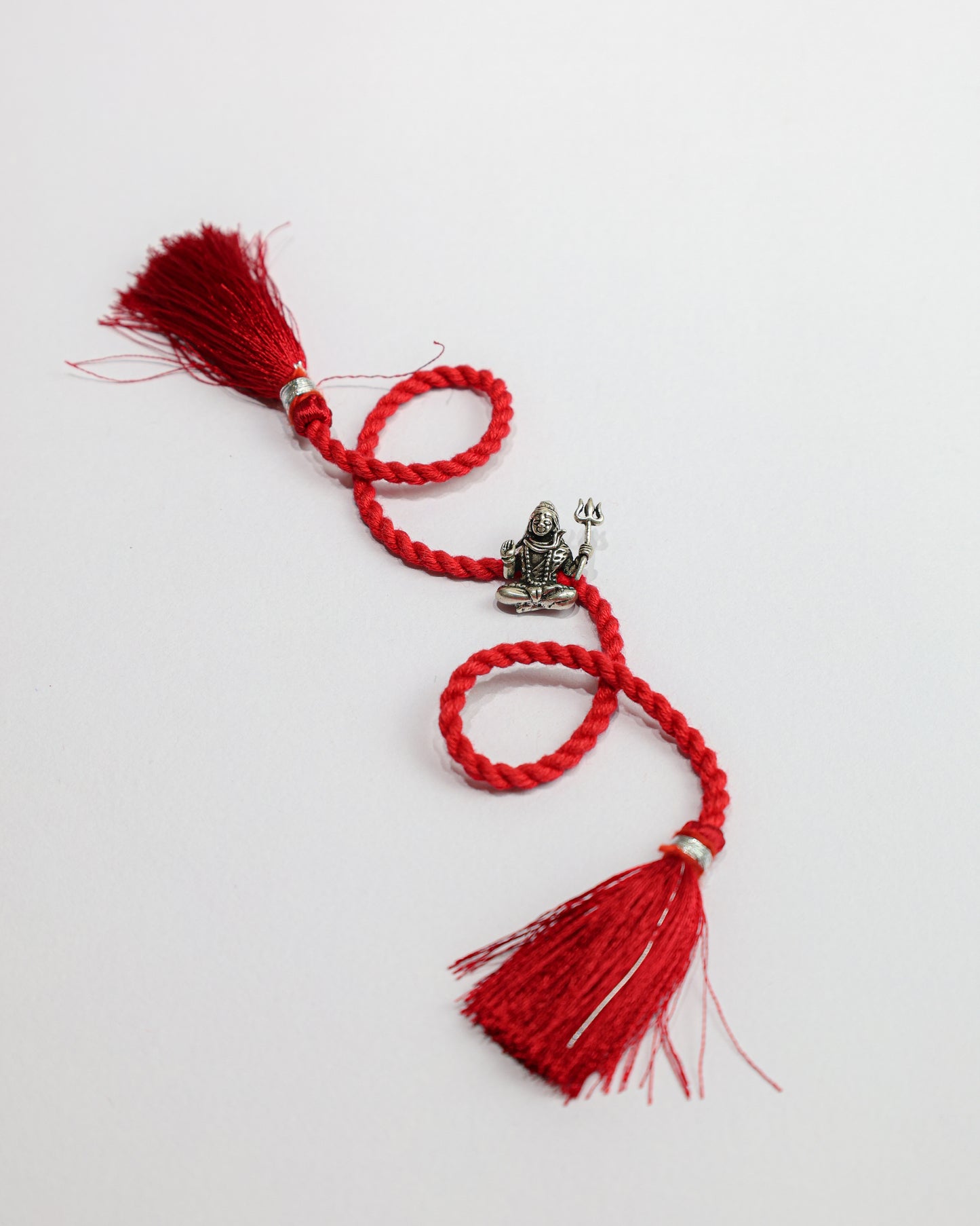 925 Silver Rakhi| Silver Mahakal Murti Rakhi