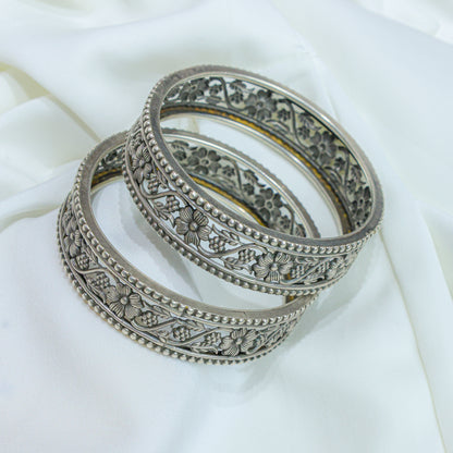 925 Silver Bangles| Ditya Bella Silver Bangle ( Single piece)