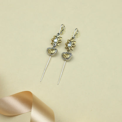 Anokhi Fusion Kundan Flower Motif Ear Pin