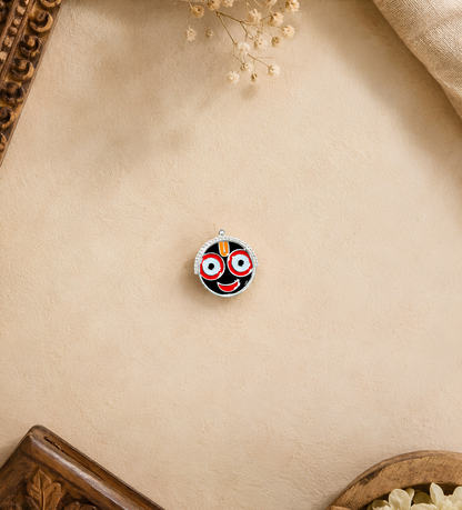 Jagannath Chakanayan Silver Pendant