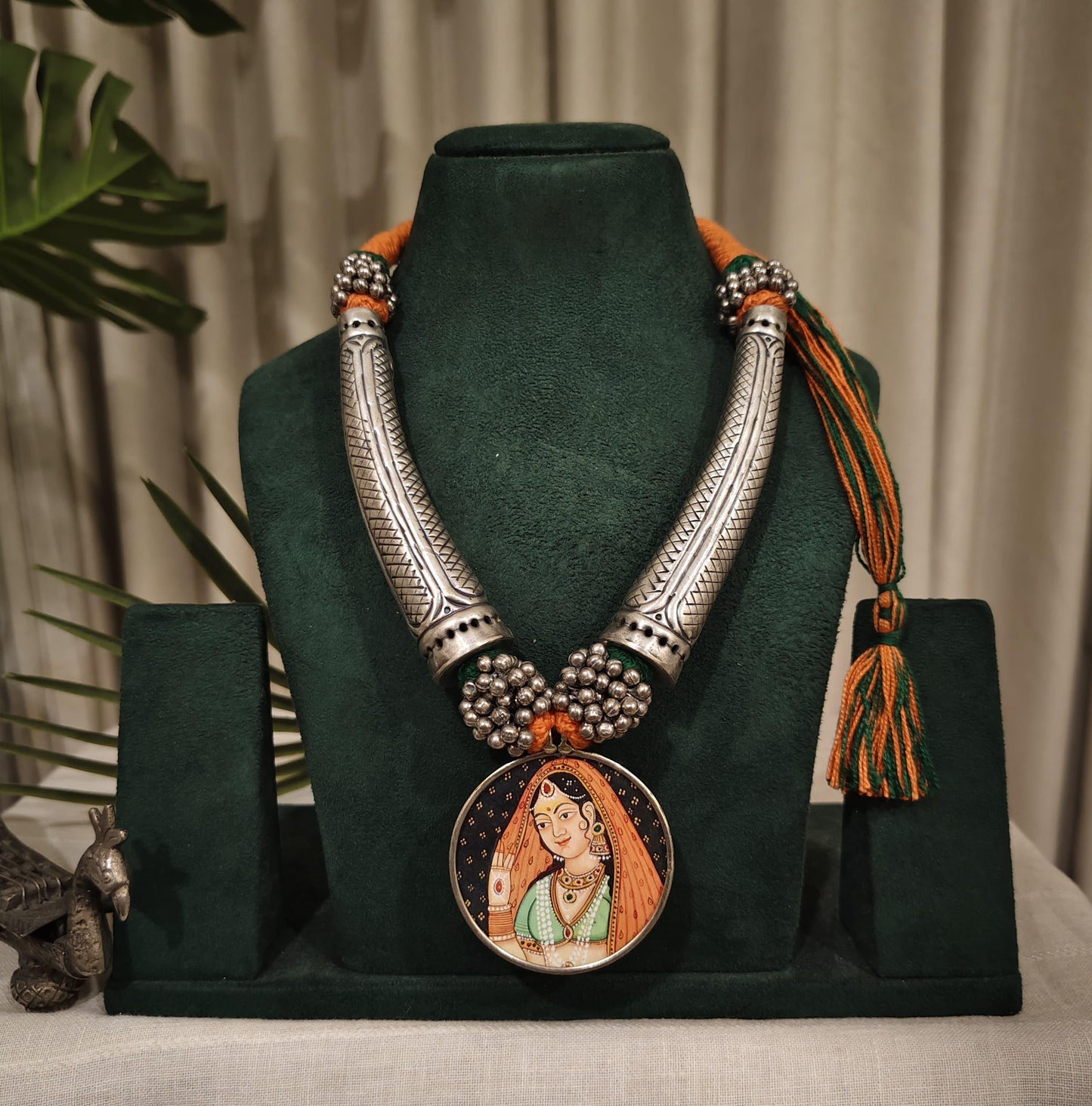 Tribal Tales Chittai  Pichwai Necklace