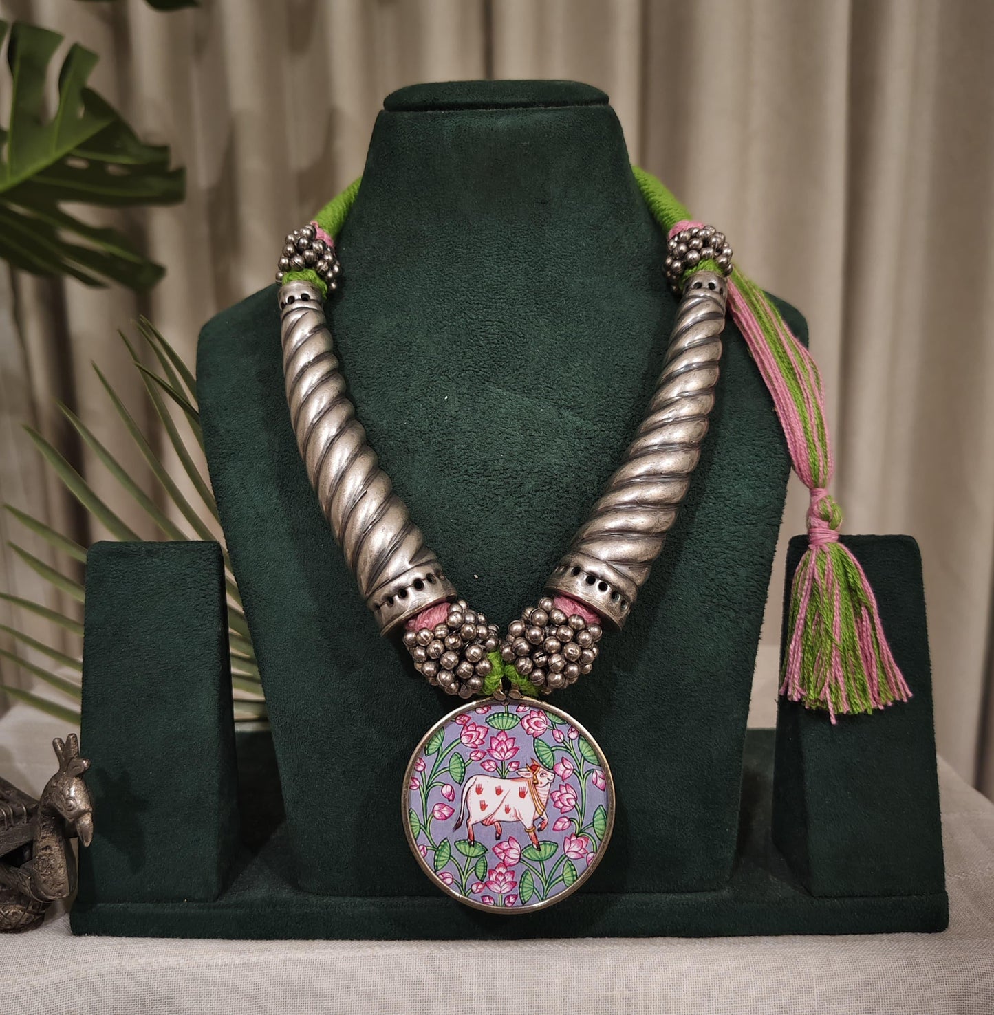 Tribal Tales Chittai  Pichwai Necklace