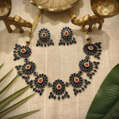 Tribal Tales Stone Embedded Neckpiece