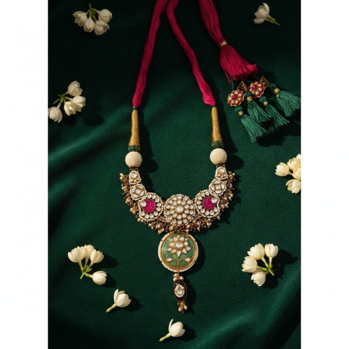 Tribal Tales Royal Kundan Dori Bridal Necklace