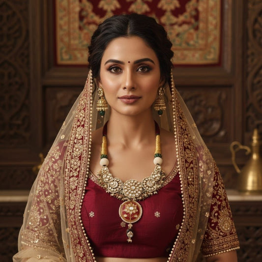 Tribal Tales Royal Kundan Dori Bridal Necklace