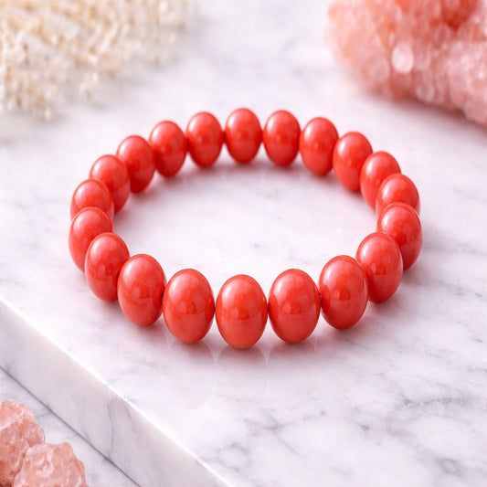 Natural Coral Healing Bracelet