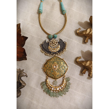 Tribal Tales Contemporary Antique Hasli Fusion Necklace