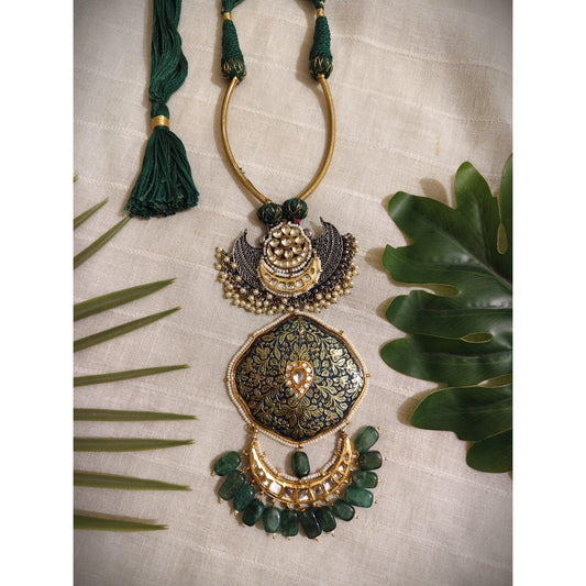 Tribal Tales Contemporary Antique Hasli Fusion Necklace