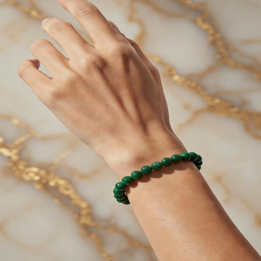 Green Jade Serenity Healing Bracelet