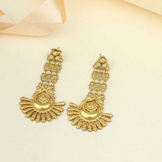 Anokhi Nupur Chandbali Earrings – Gold Tone